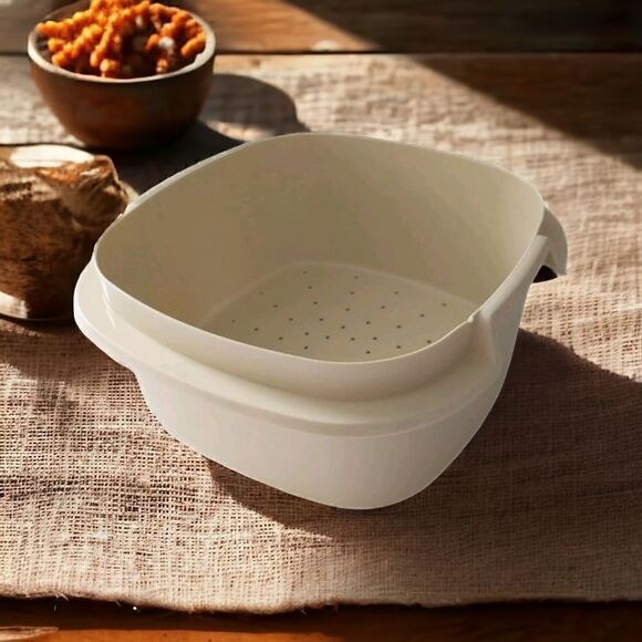 Tupperware Microwave Steamer 887-14 Insert ONLY Cookware Replacement Piece Vtg. - Picture 1 of 16